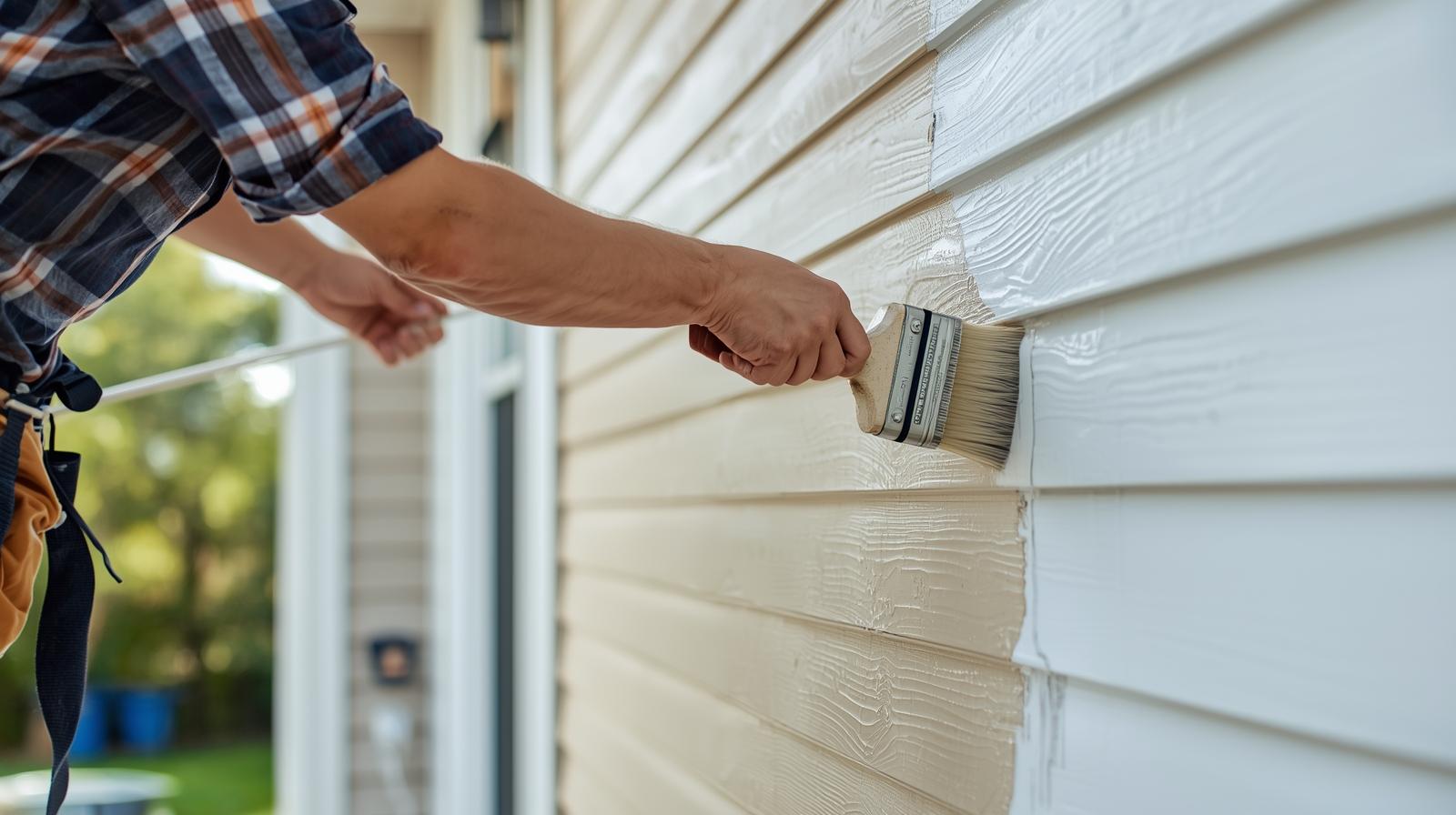 Application d'une sous-couche technique sur façade par un professionnel à Bayonne, garantissant l'adhérence de la peinture de finition.