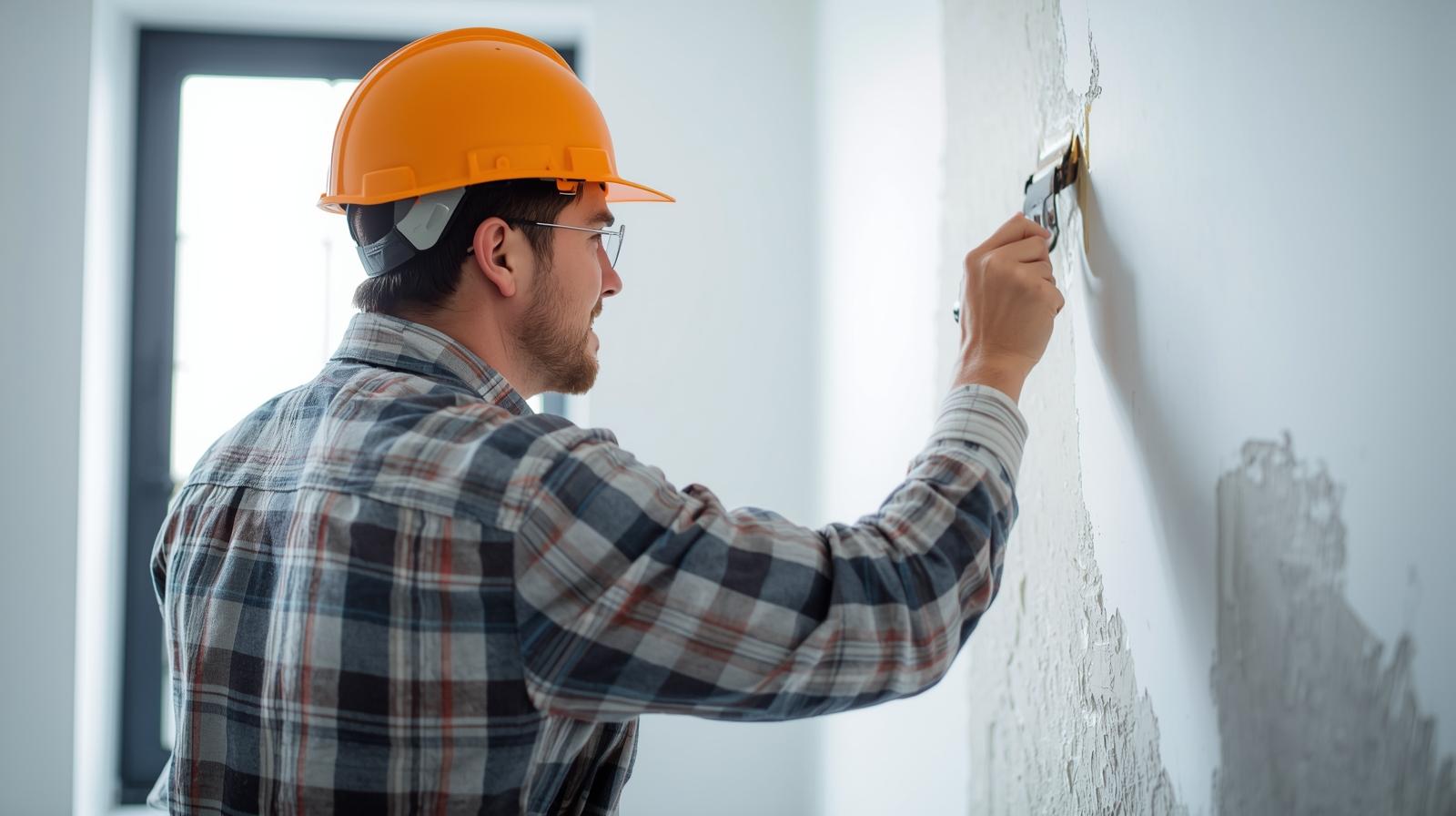 Comparatif avant et après ravalement de façade réalisé par un artisan peintre spécialisé à Bayonne et Biarritz.