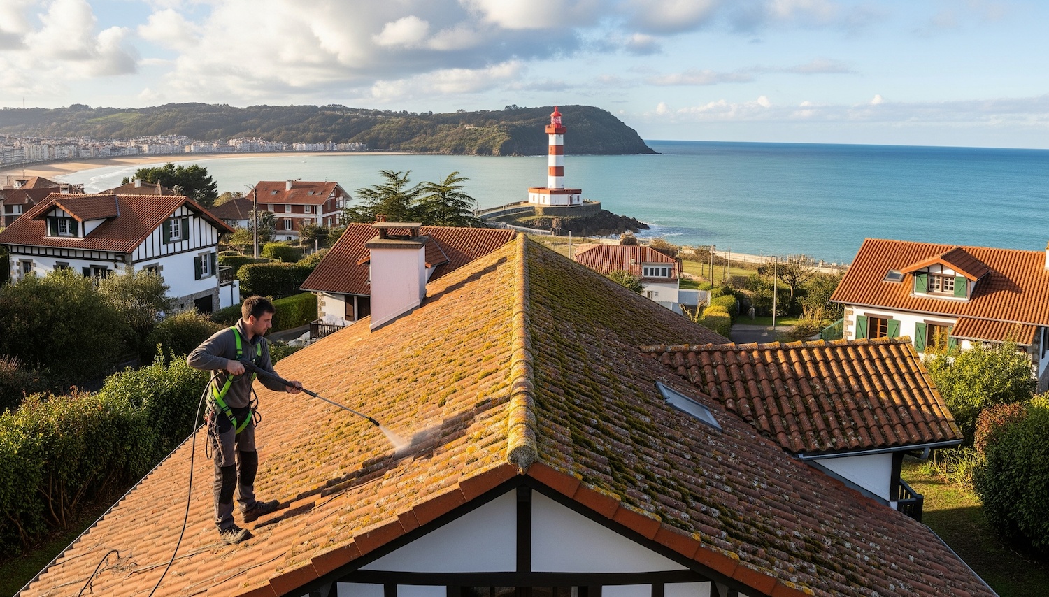 Guide de Nettoyage de Toiture à Saint-Jean-de-Luz : Protégez Votre Maison Avant l'Hiver